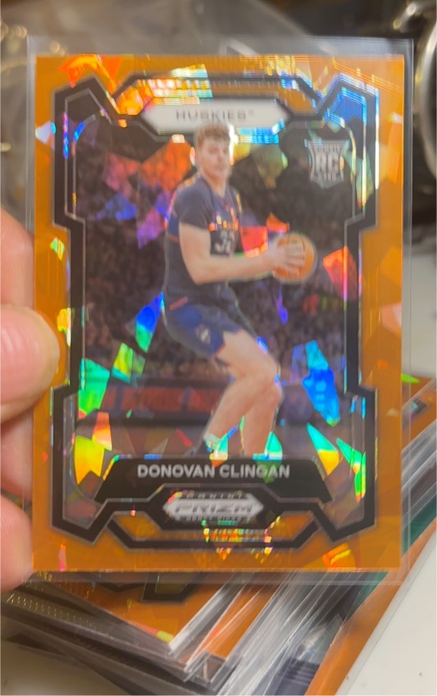 2024 Panini Prizm Draft Picks #95 Donovan Clingan — front