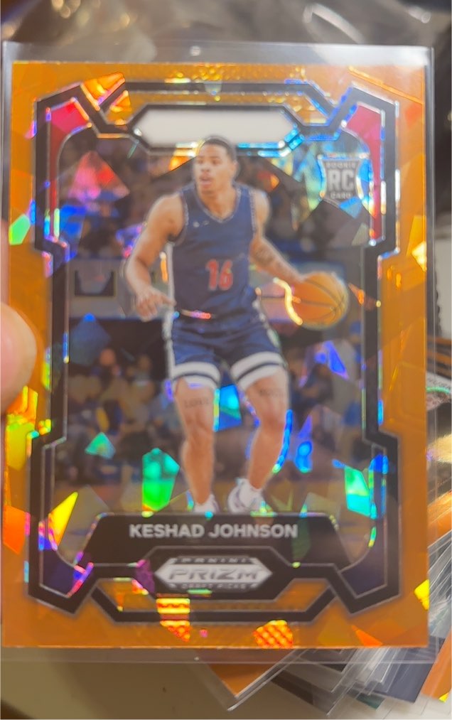 2024 Panini Prizm Draft Picks #66 Keshad Johnson — front