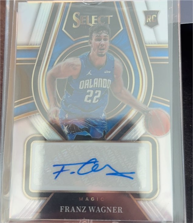 2021 Panini Select #RS-FW Franz Wagner — front