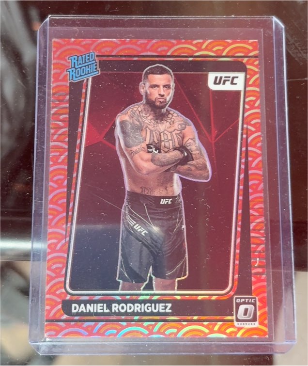 2022 Donruss Optic UFC #109 Daniel Rodriguez Rated Rookie — front