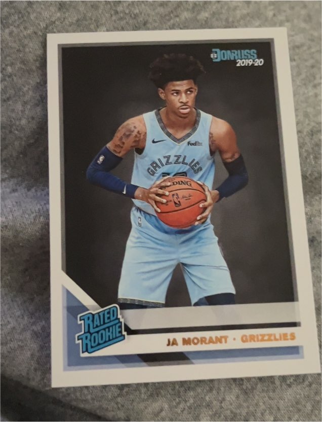 2019-20 Panini Donruss #202 Ja Morant — front