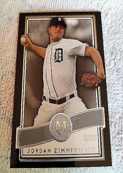 2016 Topps Museum Collection #44 Jordan Zimmermann — front
