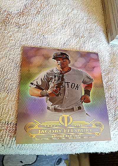 2014 Topps Tribute Jacoby Ellsbury — front