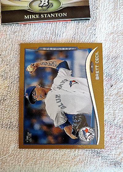 2014 Topps #590 Brett Cecil — front