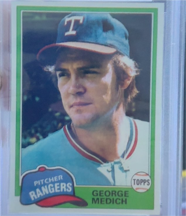 1981 Topps #702 George Medich — front