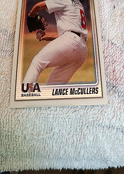 2010 Bowman Chrome USA #USA-10 Lance McCullers — front