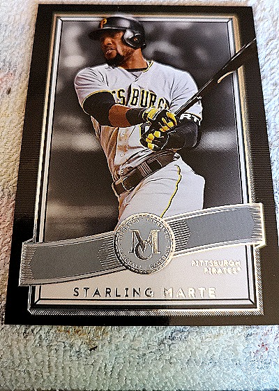 2016 Topps Museum Collection #11 Starling Marte — front