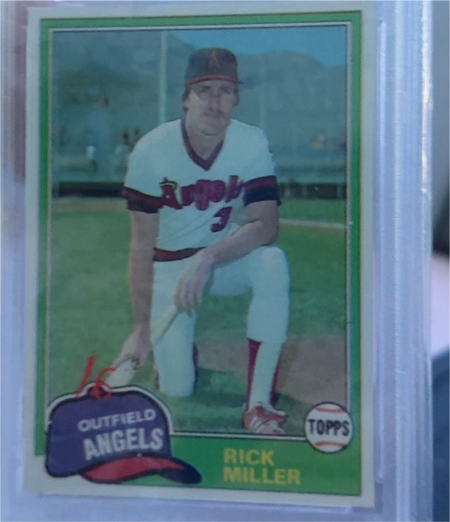 1981 Topps #239 Rick Miller — front