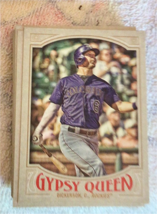 2016 Topps Gypsy Queen #122 Corey Dickerson — front