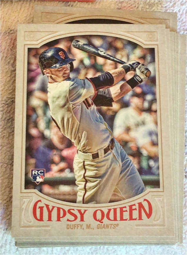 2016 Topps Gypsy Queen #81 Matt Duffy — front