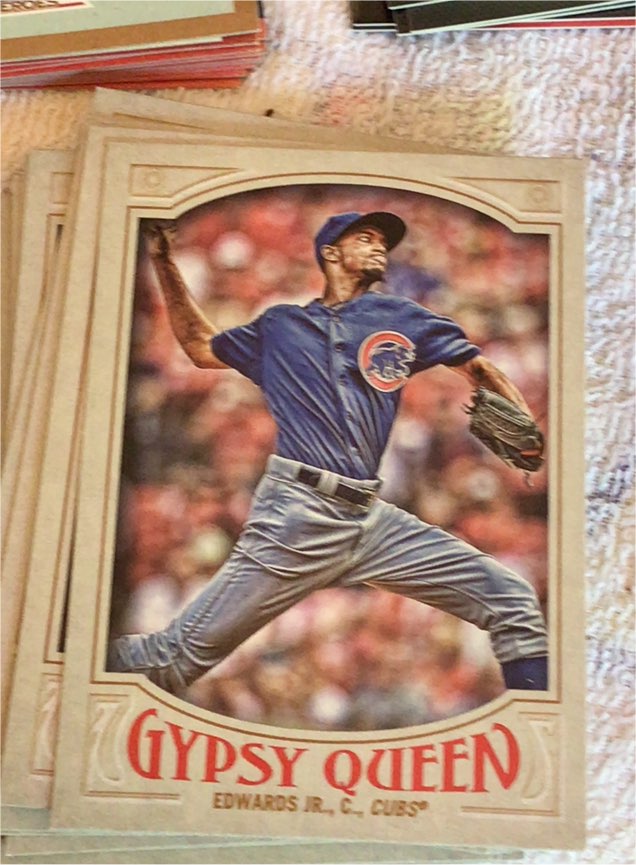 2016 Topps Gypsy Queen #201 Carl Edwards Jr. — front