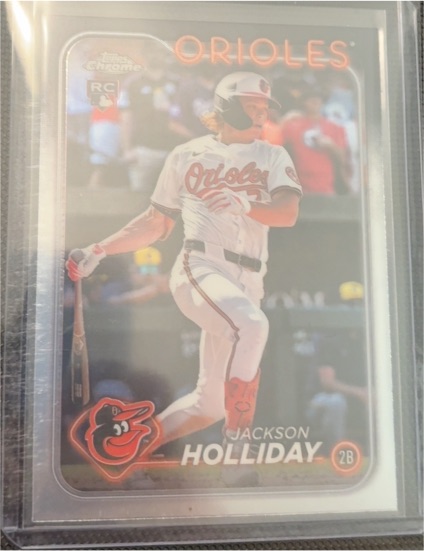 2024 Topps Chrome Update #US50 Jackson Holliday — front