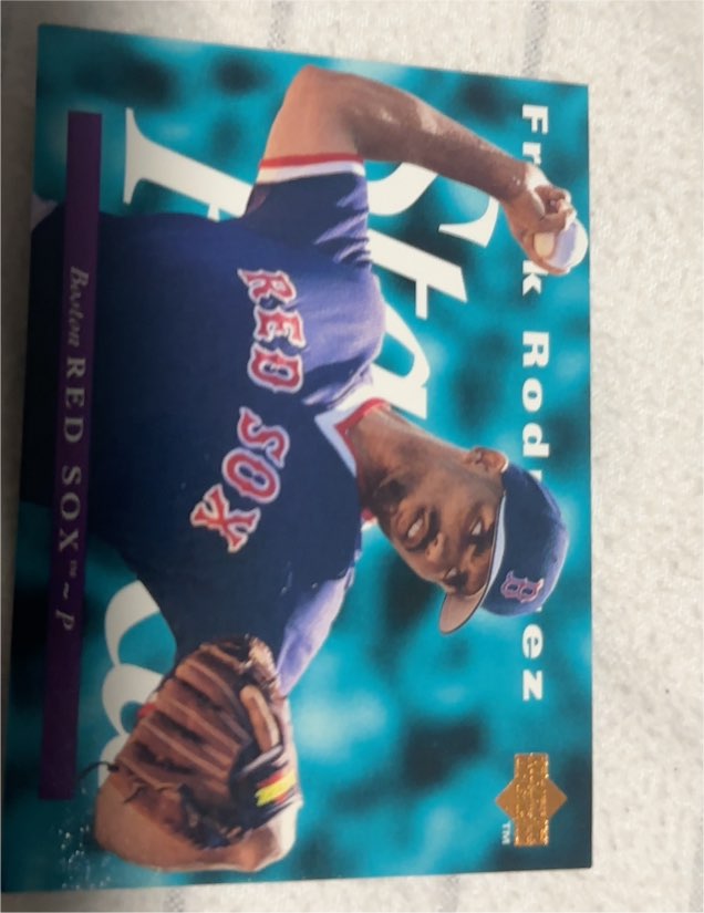 1995 Upper Deck #236 Frank Rodriguez — front