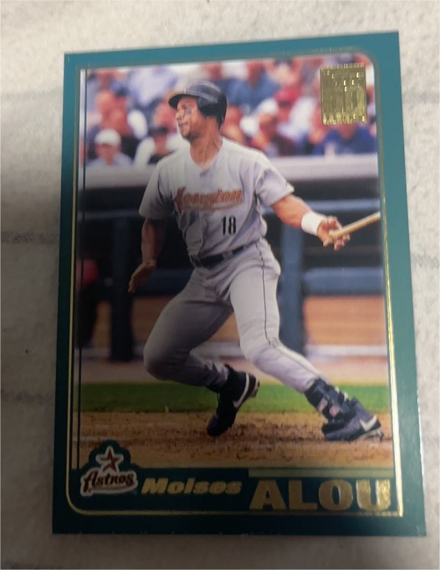 2001 Topps #516 Moises Alou — front