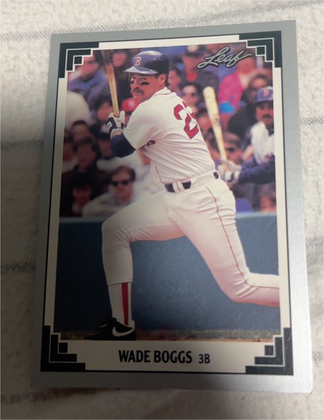 1991 Leaf #273 Wade Boggs — front