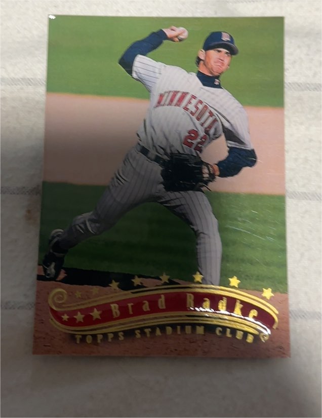 1997 Topps Stadium Club #265 Brad Radke — front
