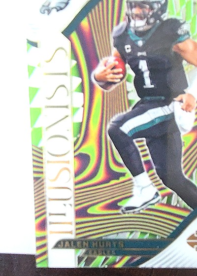 2024 Panini Illusions #14 Jalen Hurts Illusionists — front