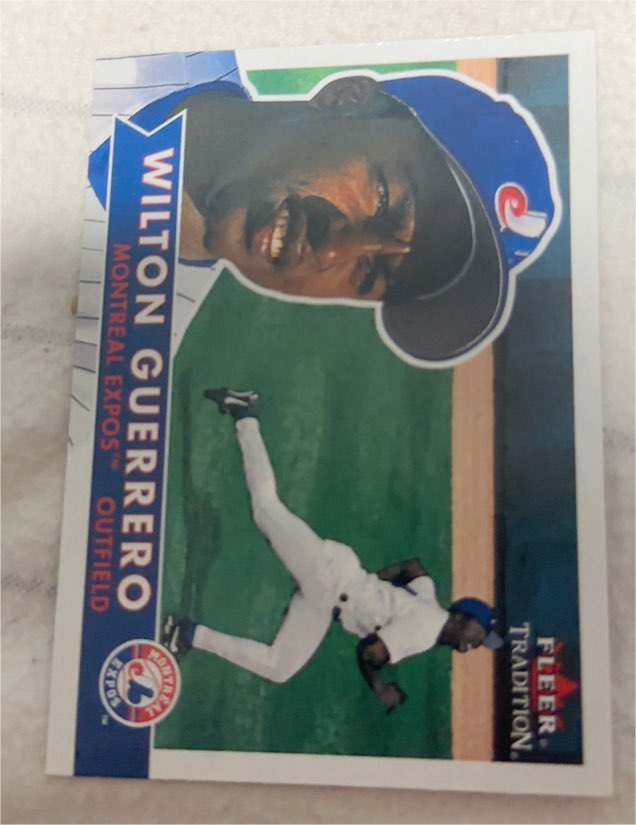 2001 Fleer Tradition #296 Wilton Guerrero — front