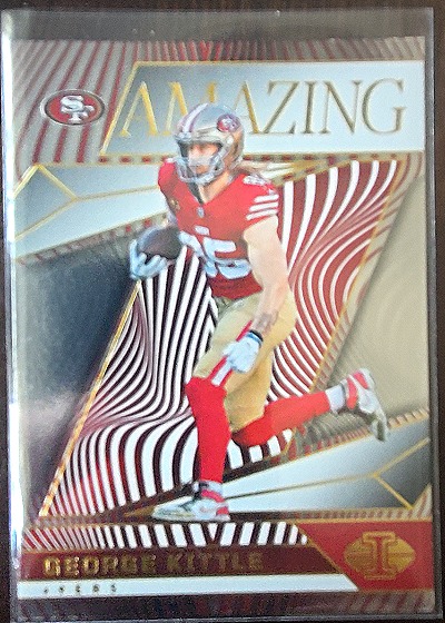 2024 Panini Illusions #15 George Kittle Amazing — front
