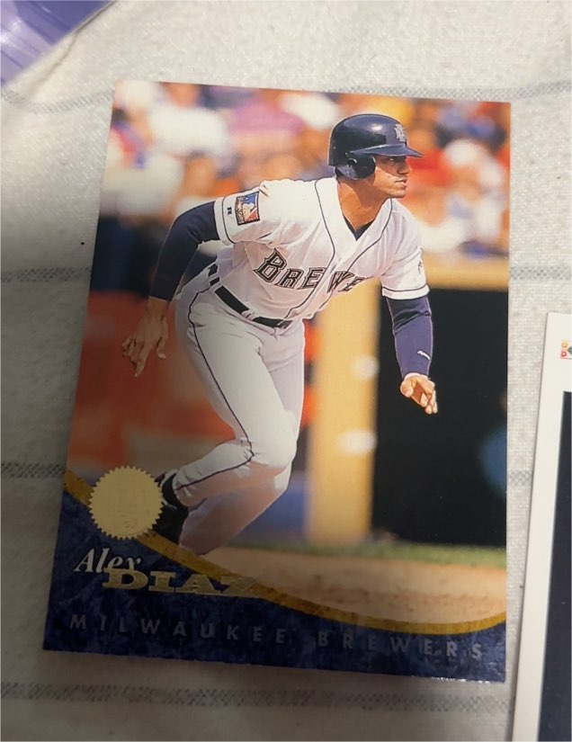 1994 Leaf #250 Alex Diaz — front
