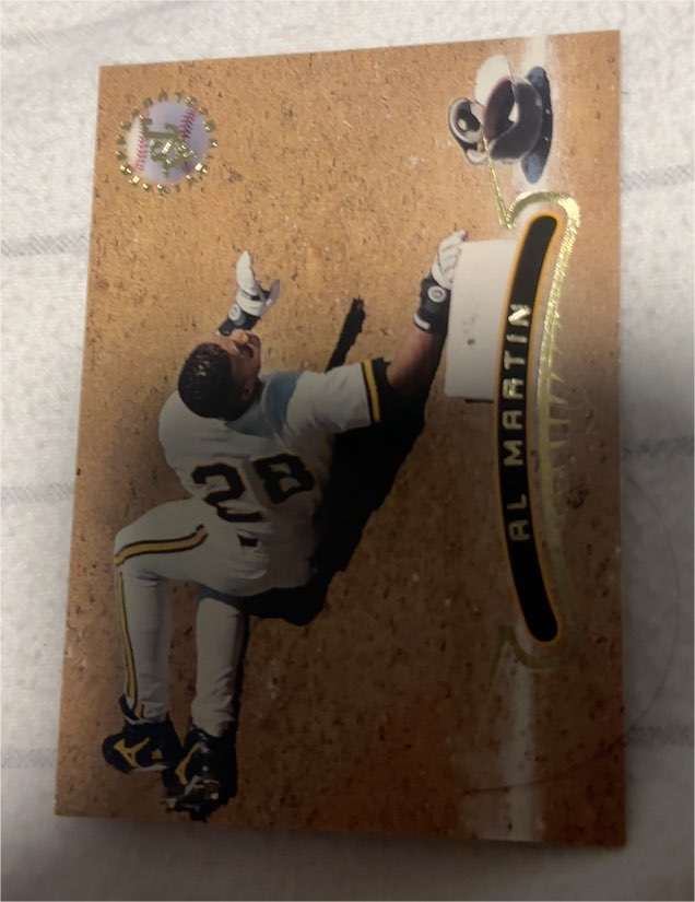 1996 Stadium Club #26 Al Martin — front