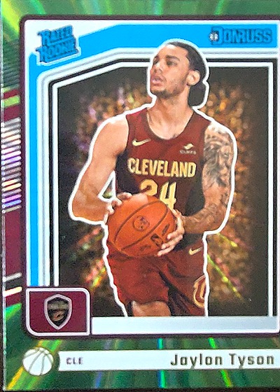 2024-25 Donruss #206 Jaylon Tyson — front