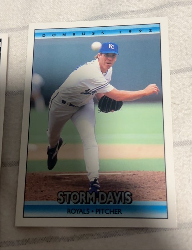 1992 Donruss #529 Storm Davis — front