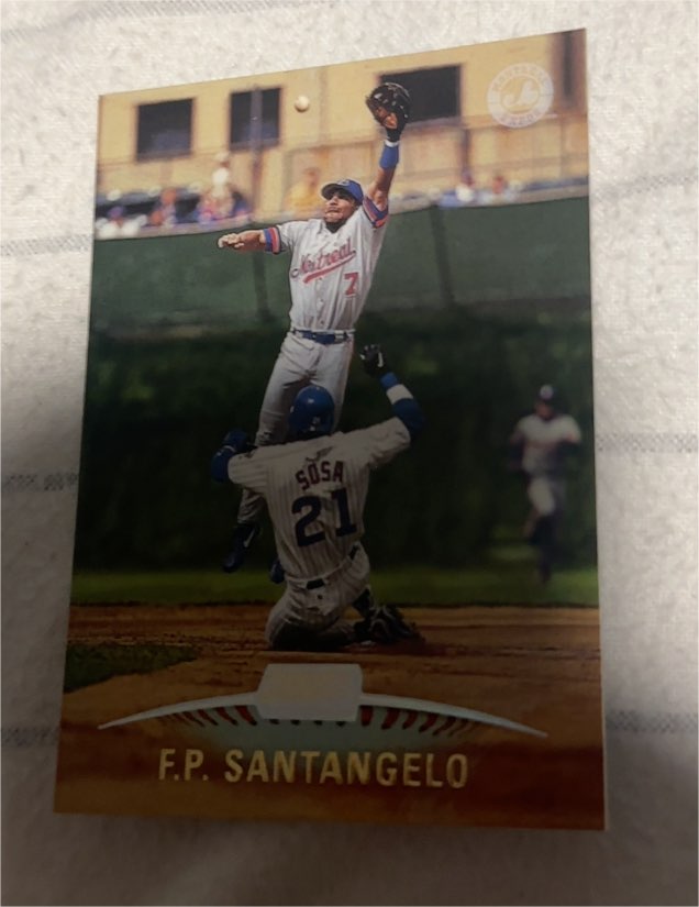 1999 Stadium Club #51 F.P. Santangelo — front