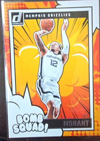 2024-25 Donruss #3 Ja Morant Bomb Squad — front
