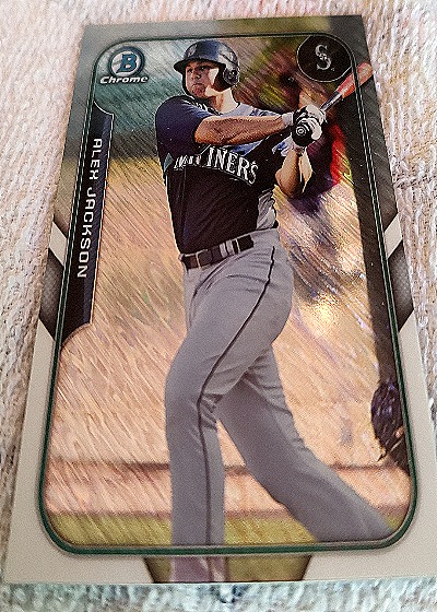 2021 Bowman Chrome #FFM-AJA Alex Jackson — front