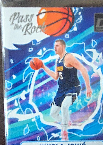 2024-25 Donruss Pass the Rock Nikola Jokić — front