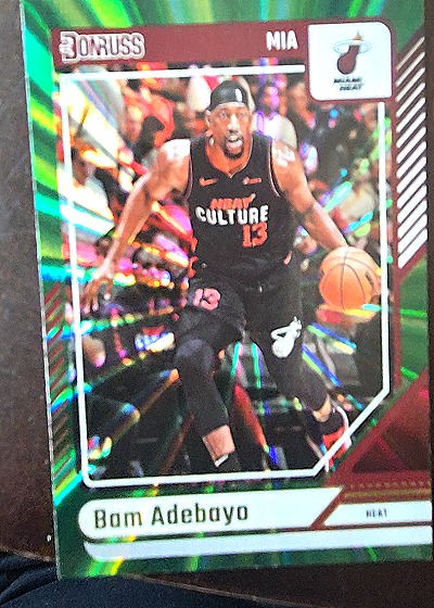 2021 Donruss #RKA1 Bam Adebayo — front
