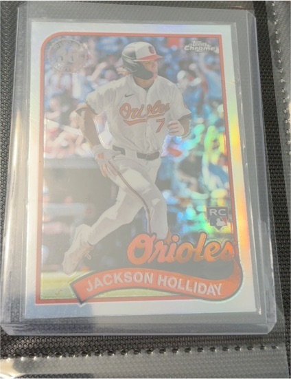 2024 Topps Chrome Update 35th Anniversary #89CU-3 Jackson Holliday — front
