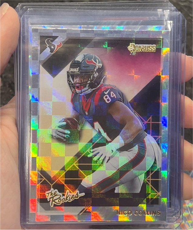 2021 Panini Donruss The Rookies #TR-NCO Nico Collins — front