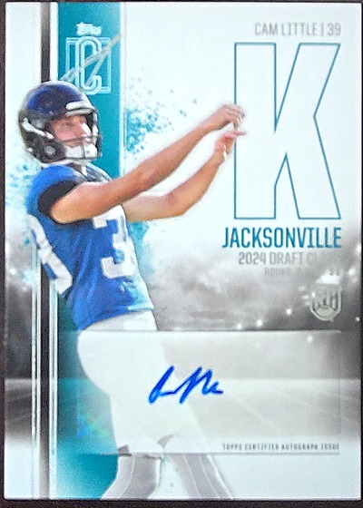 2024 Topps Signature Class #39 Cam Little — front