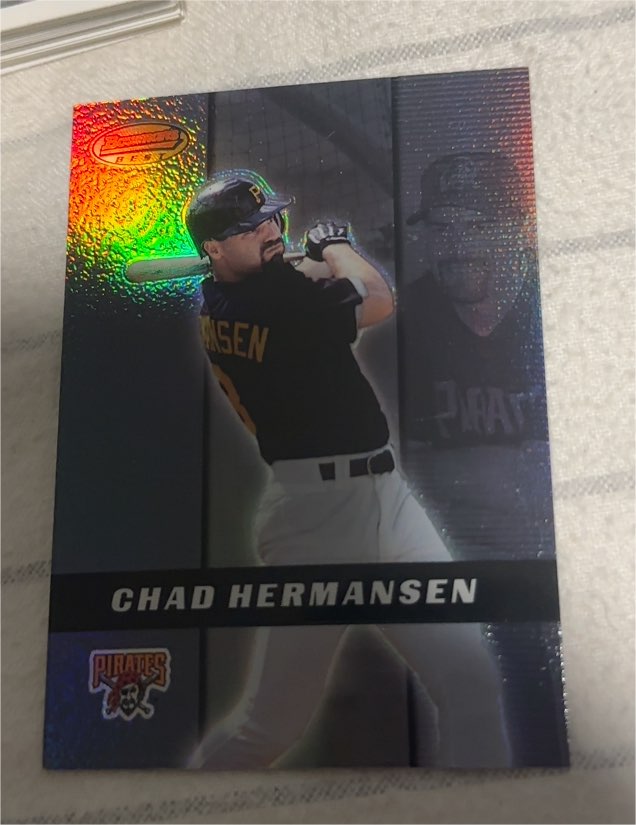 2000 Bowman's Best #107 Chad Hermansen Pittsburgh Pirates — front