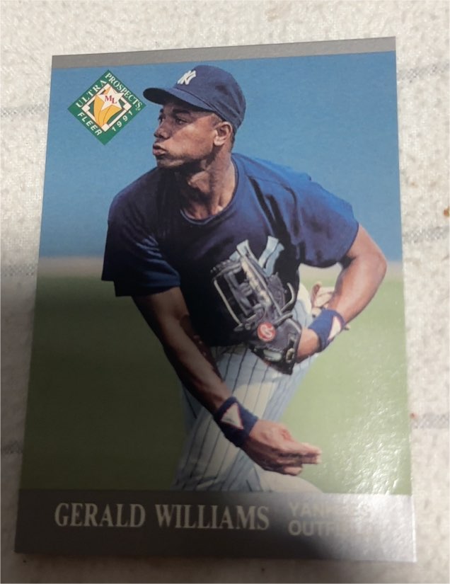 1991 Fleer Ultra #388 Gerald Williams — front