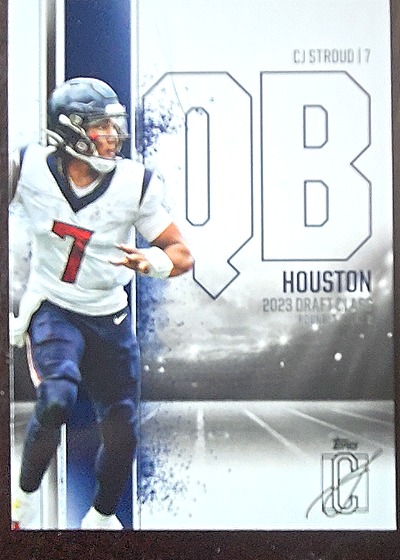 2024 Topps Signature Class #18 CJ Stroud — front