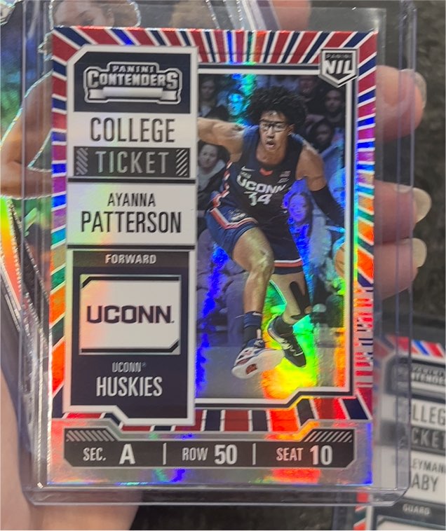 2024 Panini Contenders College Ticket #12 Ayanna Patterson — front