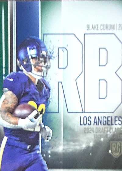 2024 Topps Signature Class RB Blake Corum — front