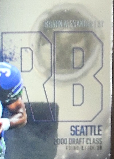 2024 Topps Signature Class #57 Shaun Alexander — front