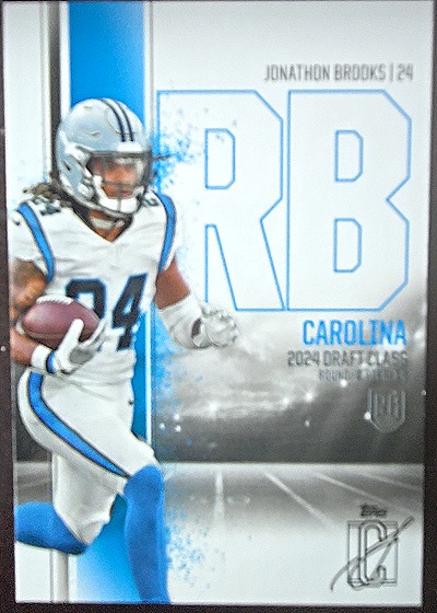 2024 Topps Signature Class #24 Jonathon Brooks — front