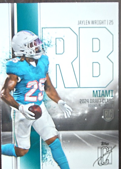 2024 Topps Signature Class #145 Jaylen Wright — front