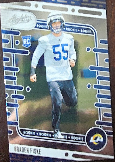 2024 Panini Absolute #139 Braden Fiske — front