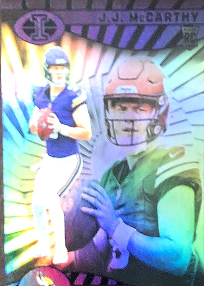 2024 Panini Illusions #100 J.J. McCarthy — front