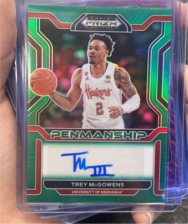 2022-23 Panini Prizm Draft Picks #CP-TMC Trey McGowens — front
