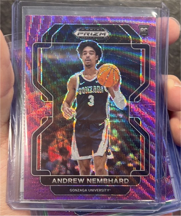 2022 Panini Prizm Draft Picks #3 Andrew Nembhard — front