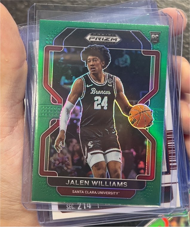 2022 Panini Prizm Draft Picks #84 Jalen Williams — front