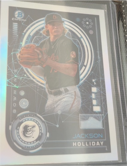 2024 Bowman Chrome #BAI-6 Jackson Holliday — front