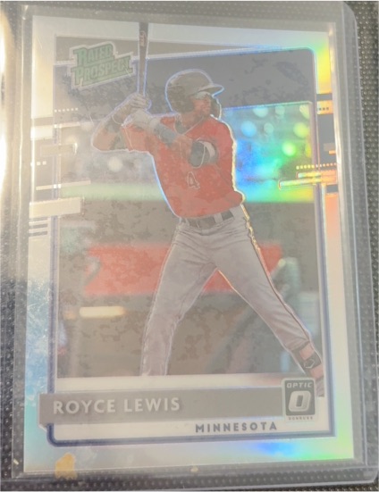 2020 Panini Donruss Optic Rated Prospects #RP-5 Royce Lewis — front